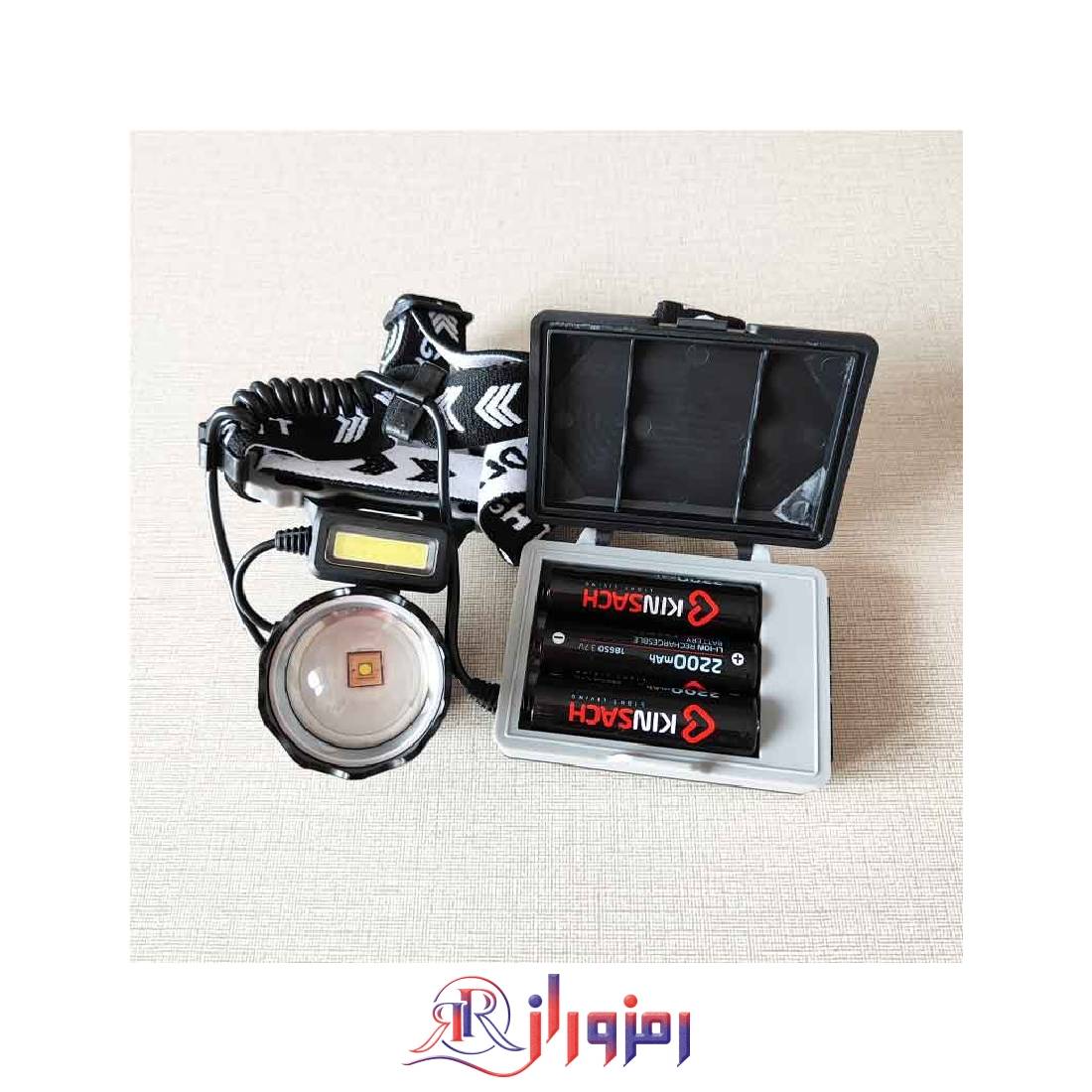 قیمت چراغ پیشانی زومدار کینساچ مدل KS-T1981